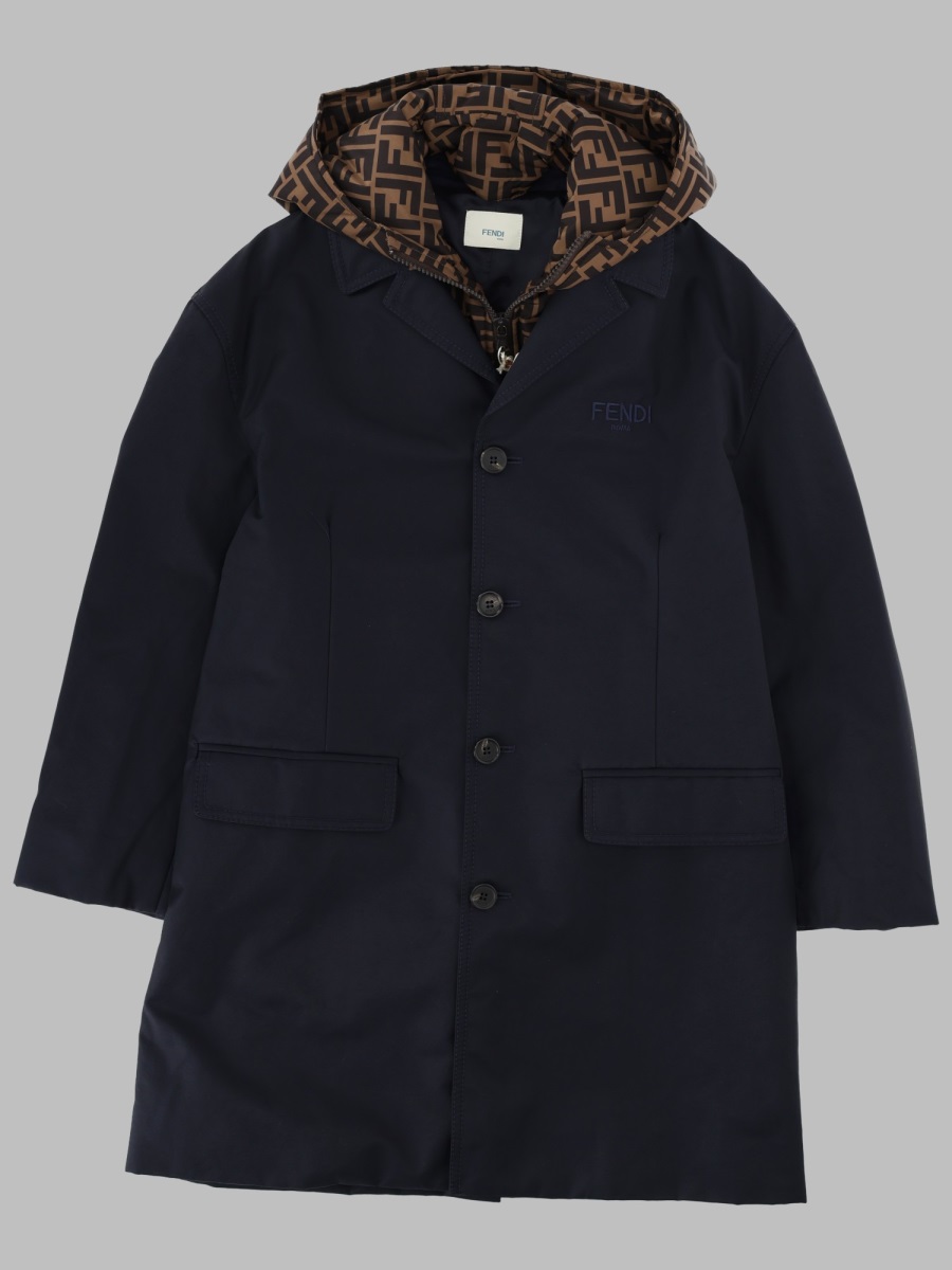 Double Front Trench Coat