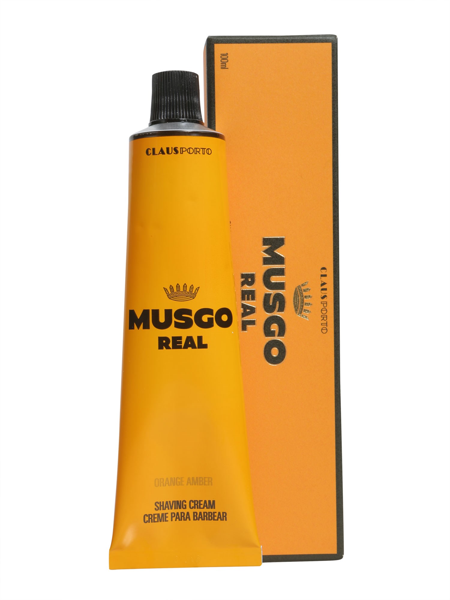 musgo real orange amber shaving cream