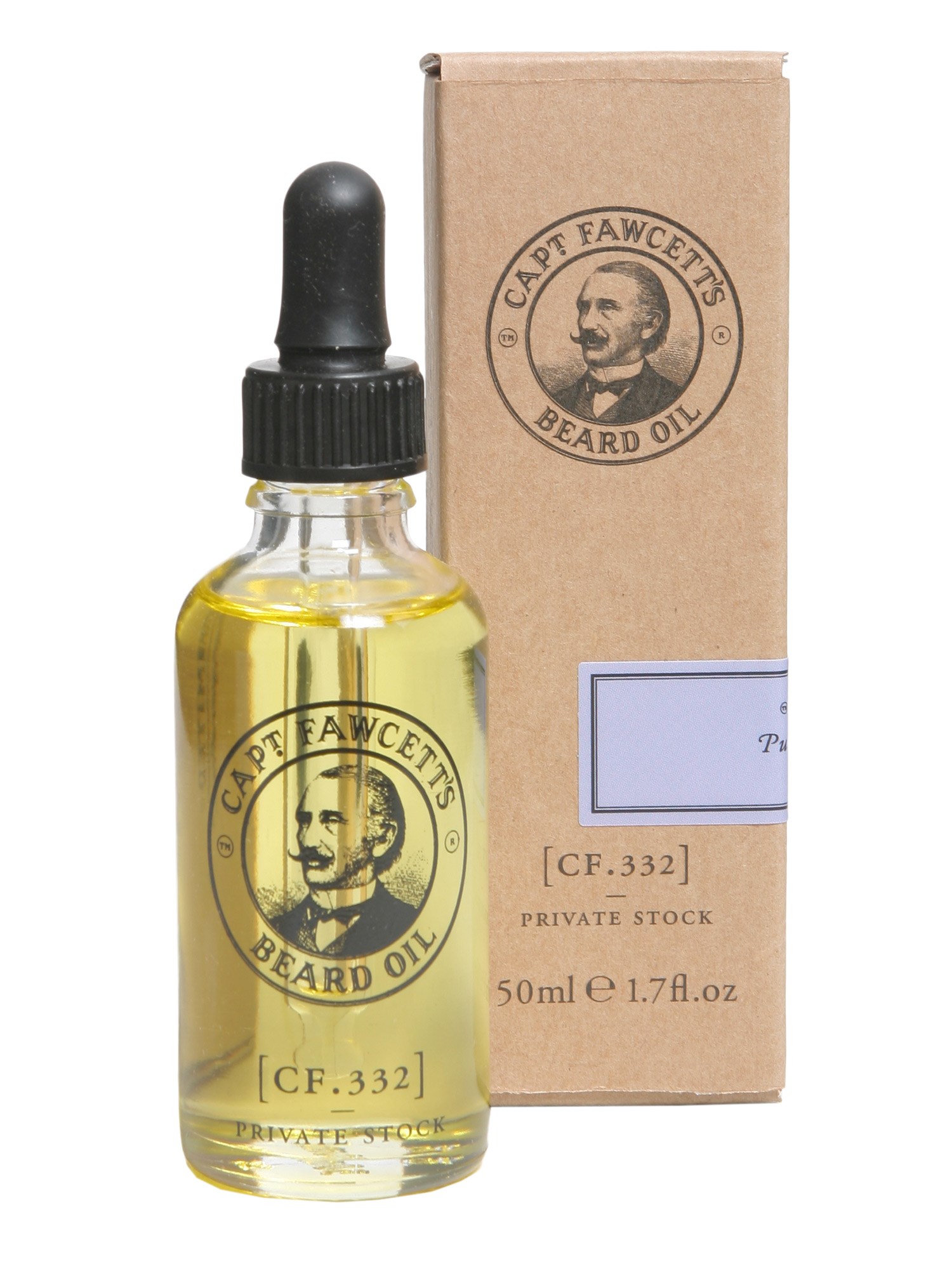 captain fawcett beard oil private stock