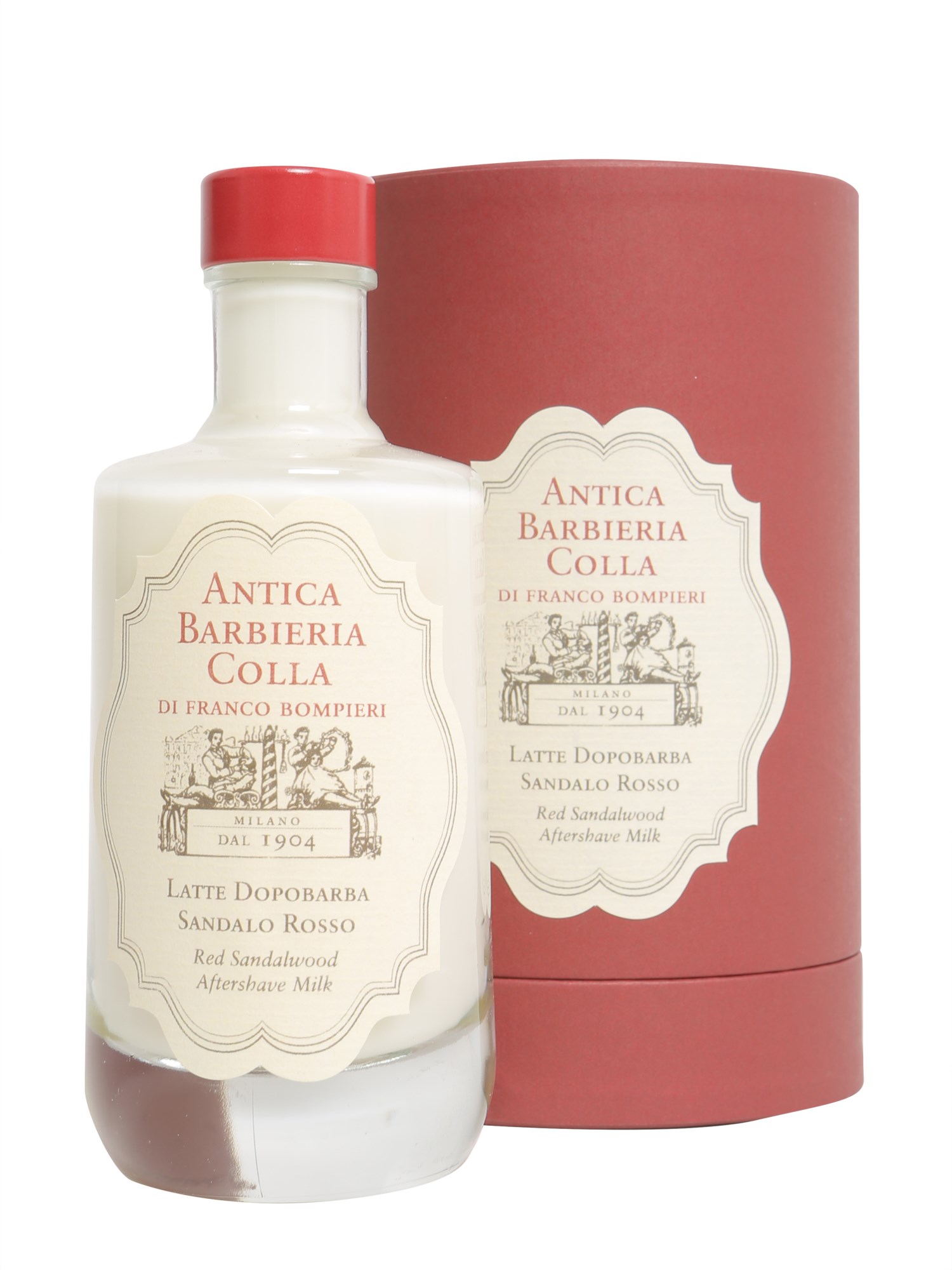 antica barbieria colla red sandalwood aftershave milk
