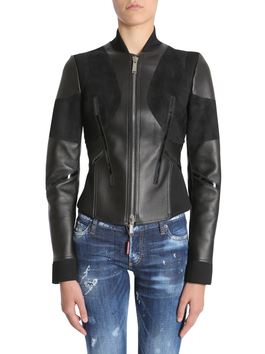 Dsquared giacca clearance pelle