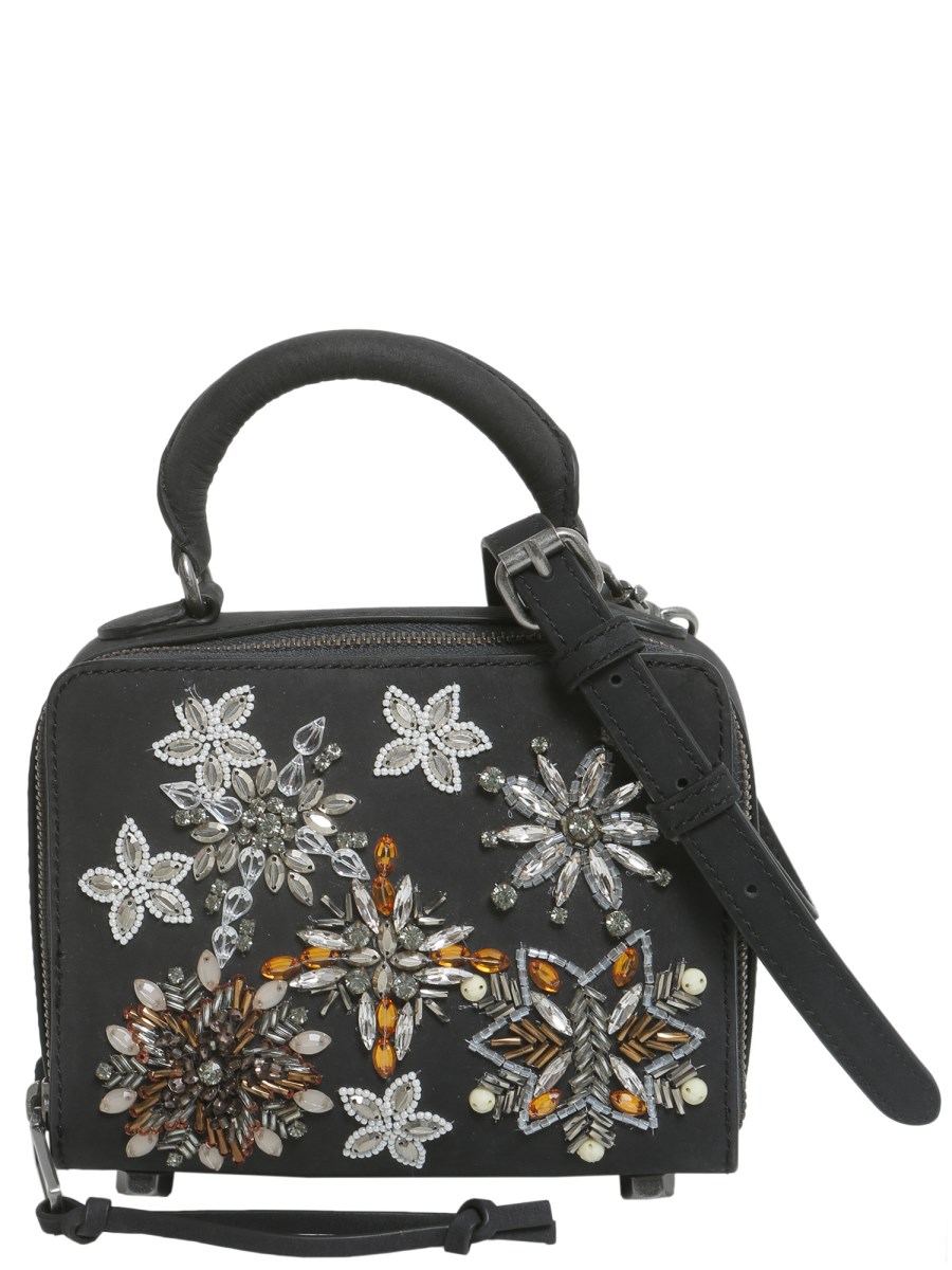 REBECCA MINKOFF STARGAZING BOX CROSSBODY BAG IN NUBUCK LEATHER Eleonora Bonucci