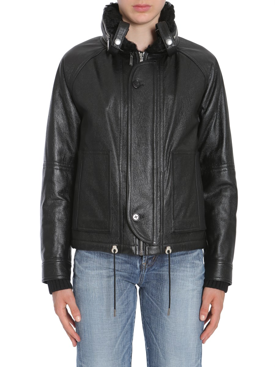 BOMBER IN PELLE