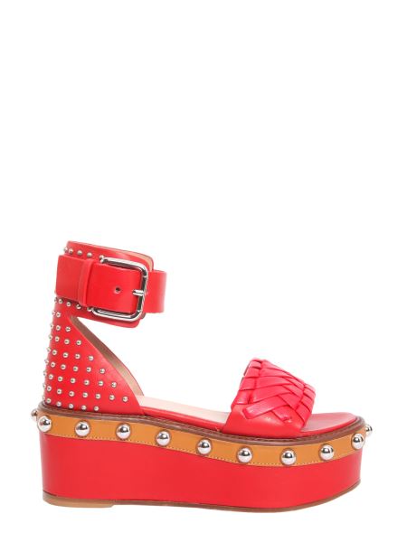 red v sandals