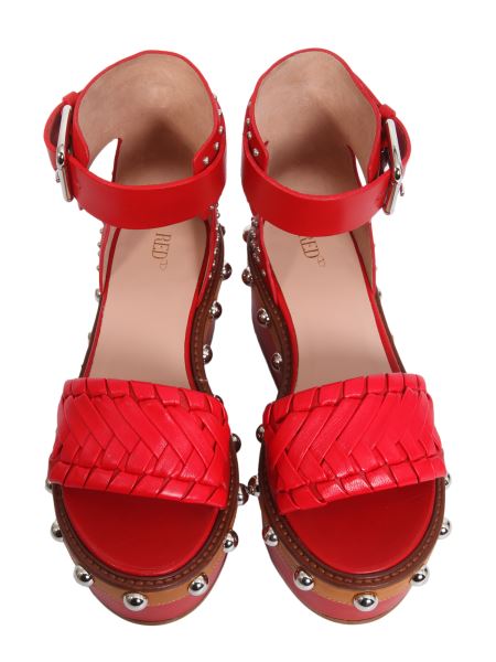 red v sandals