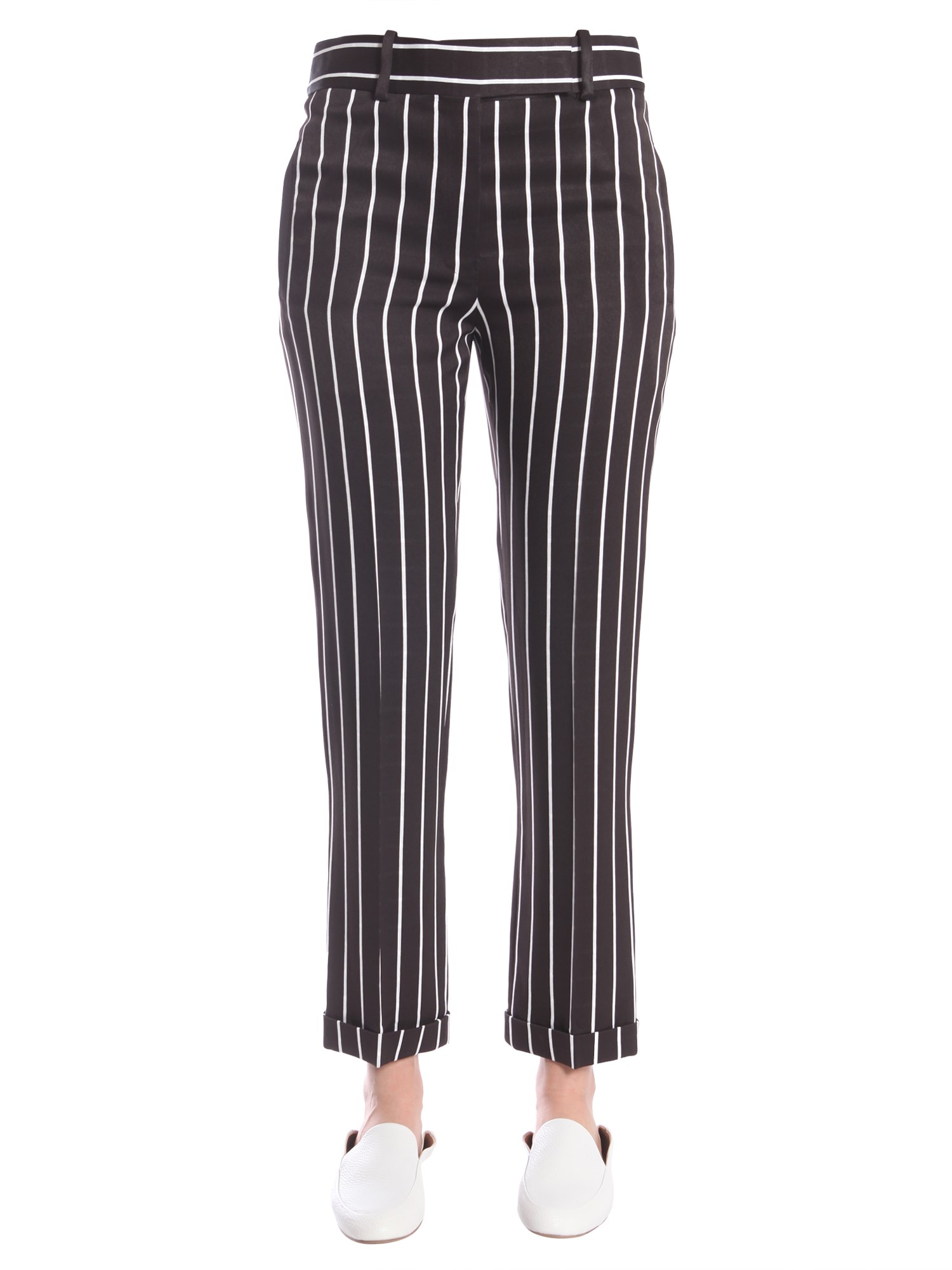 haider ackermann striped trousers