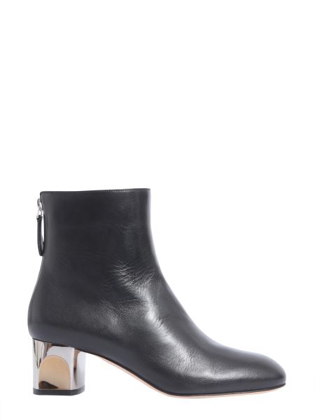 alexander mcqueen sculpted heel boots