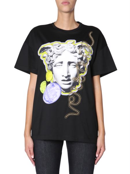 versace shirt with medusa head