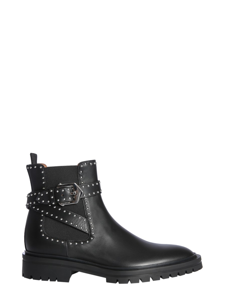 GIVENCHY - CHELSEA ELEGANT LEATHER ANKLE BOOTS - Eleonora Bonucci