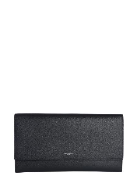 Saint Laurent - Briefcase Travel Bag In Grained Leather