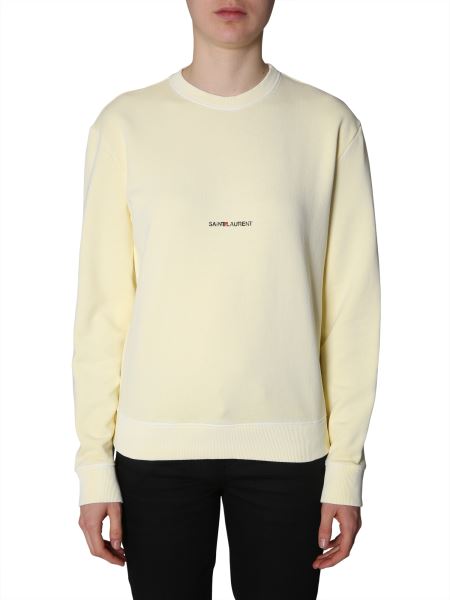 saint laurent box logo tee