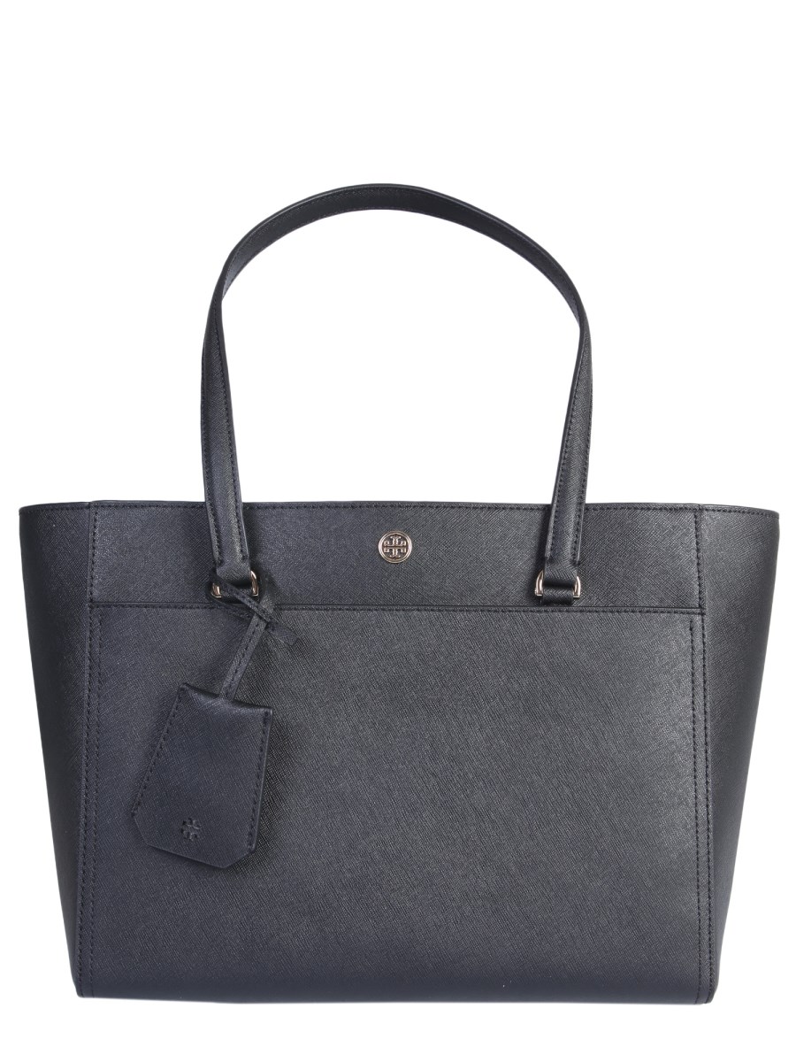 TORY BURCH - SMALL ROBINSON SAFFIANO TOTE BAG - Eleonora Bonucci