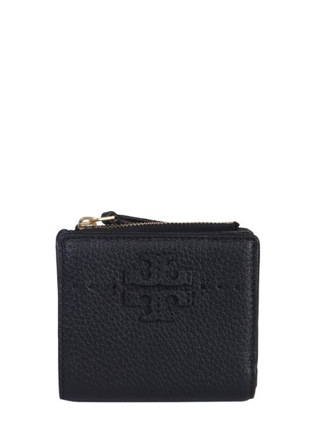 Tory Burch - Mini Mcgraw Leather Wallet In Hammered Leather