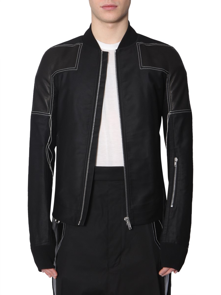 法人割引あり RICK OWENS Sisyrotterdam Leather Jacket | paraco.ge