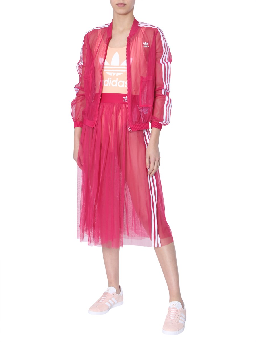 Adidas tulle hot sale skirt and jacket