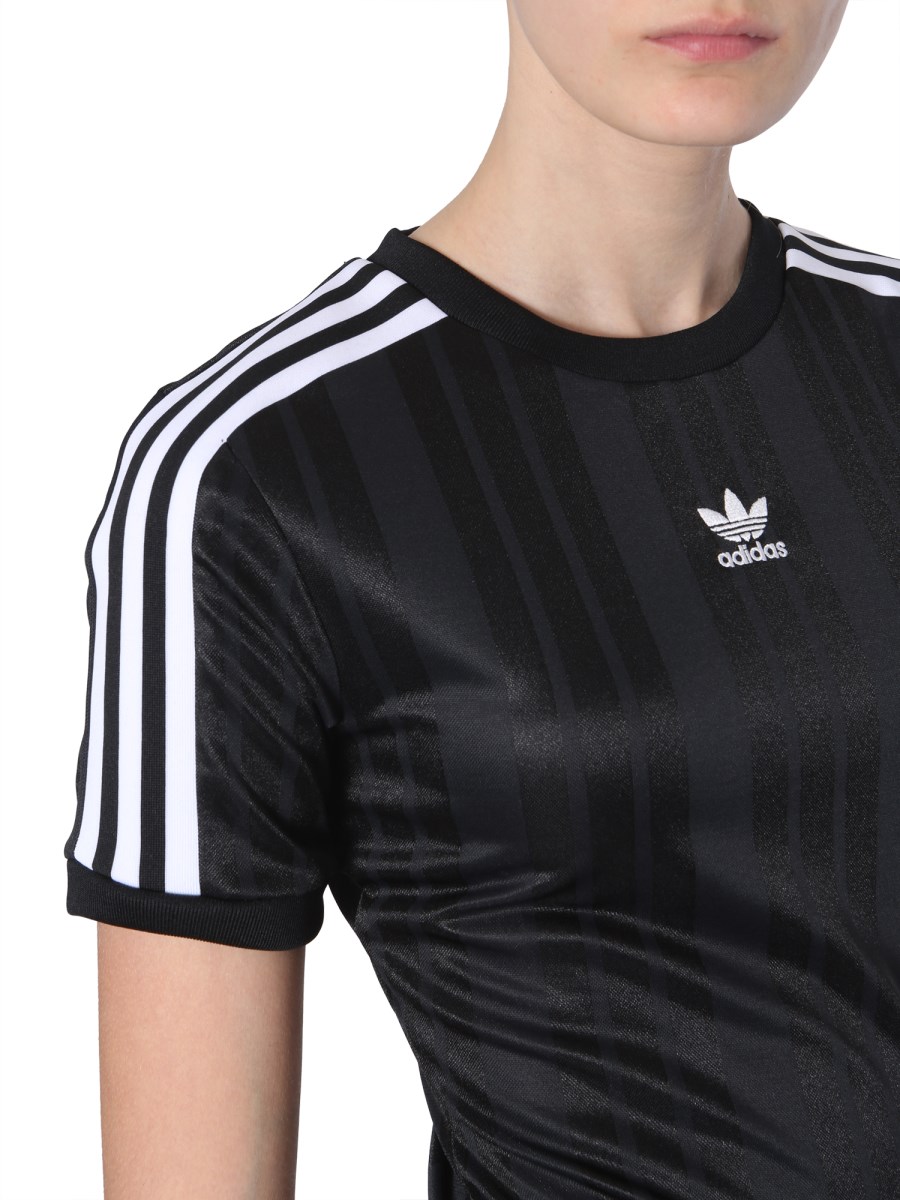 ADIDAS ORIGINALS - THREE STRIPS RECYCLED POLYESTER BODYSUIT