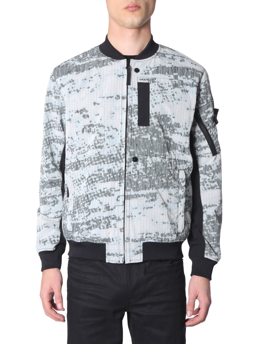 STONE ISLAND SHADOW PROJECT - DPM CHINÈ BOMBER IN TECHNICAL