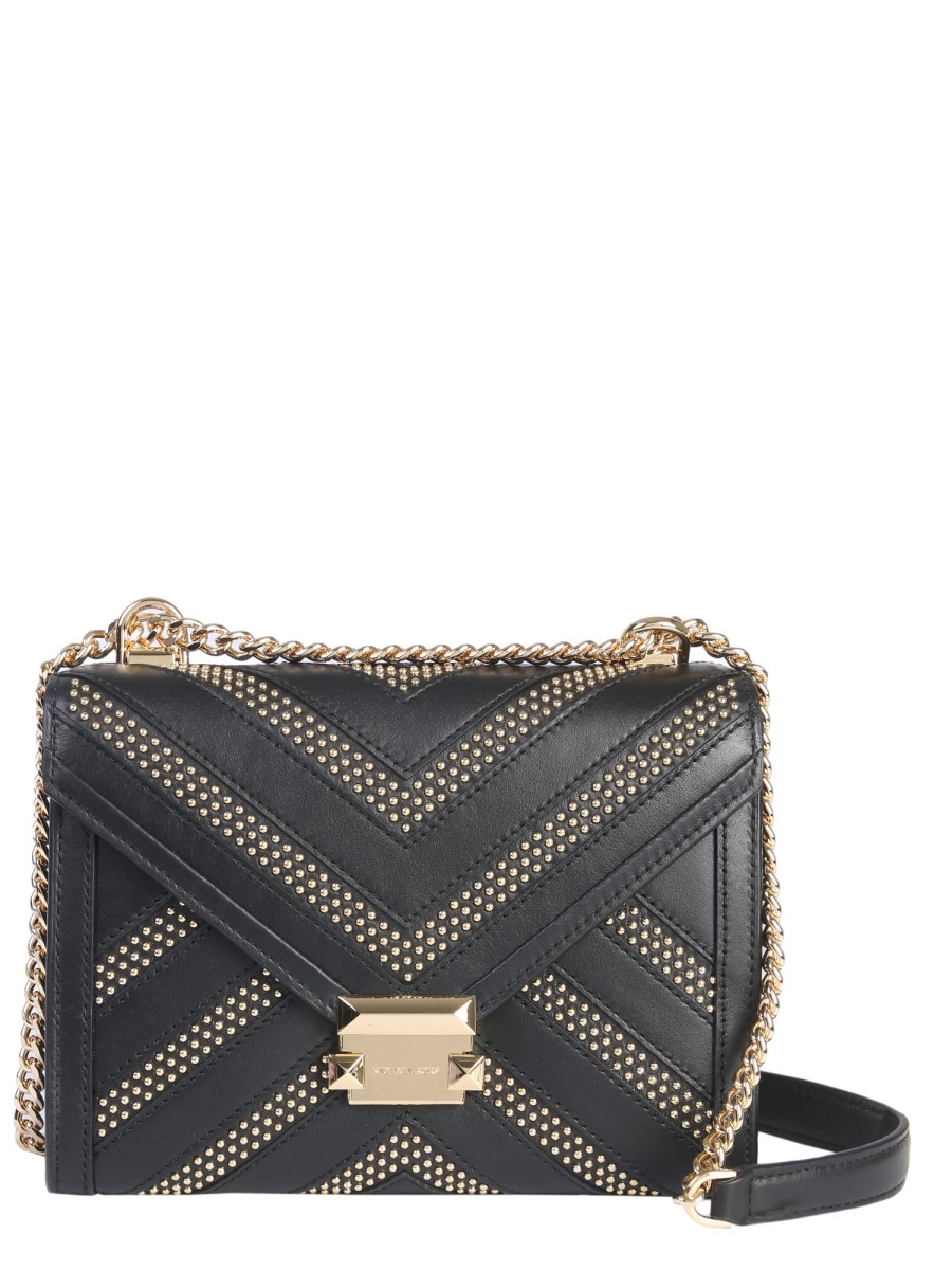 Whitney mini outlet studded leather satchel