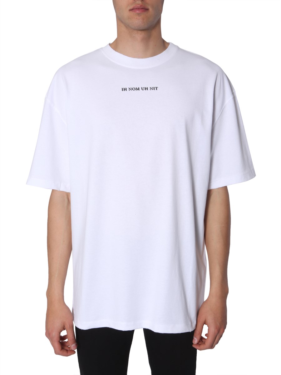 T-SHIRT CON LOGO E STAMPA BOWIE
