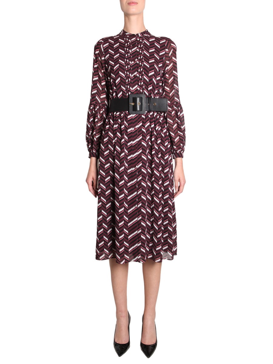 Michael kors sales chevron dress