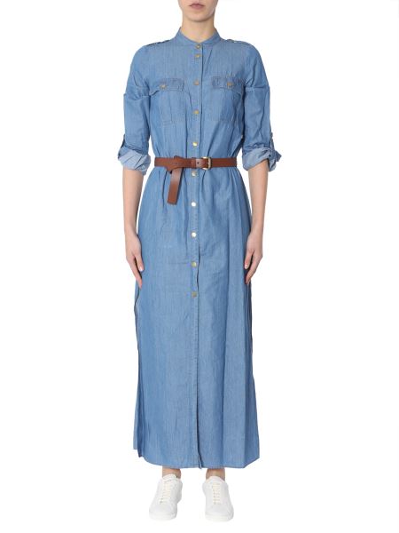 michael kors denim belt