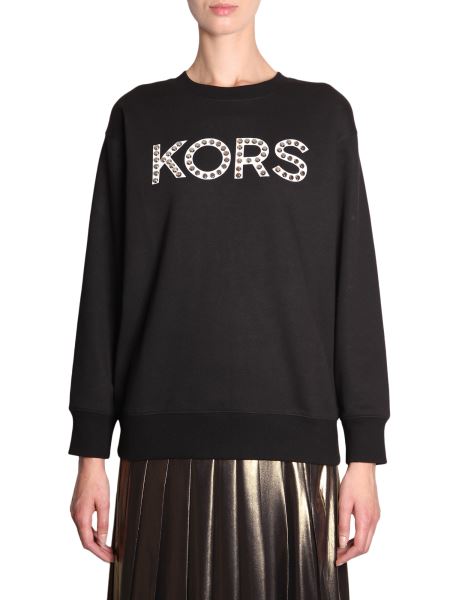 michael kors hoodie womens silver