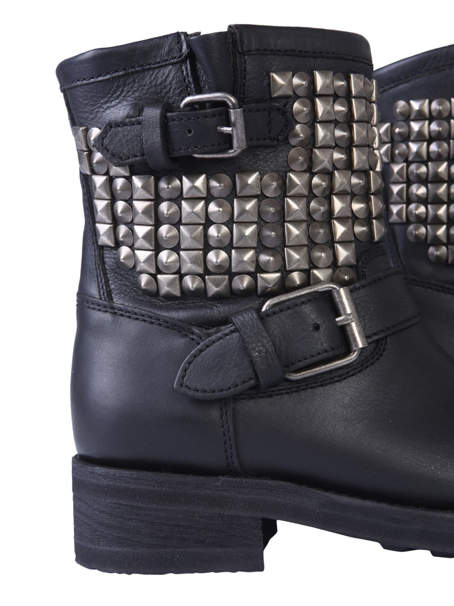 ASH TENNESSEE STUDDED LEATHER BOOTS Eleonora Bonucci