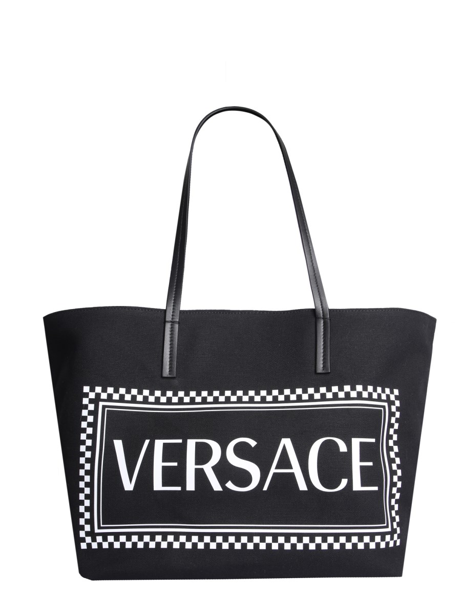 VERSACE JEANS COUTURE - SMALL TOTE BAG WITH PVC LOGO - Eleonora Bonucci