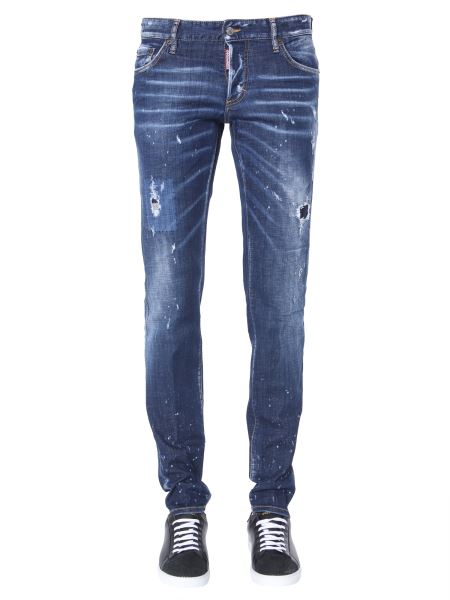 Dsquared Slim Fit Jeans In Denim 