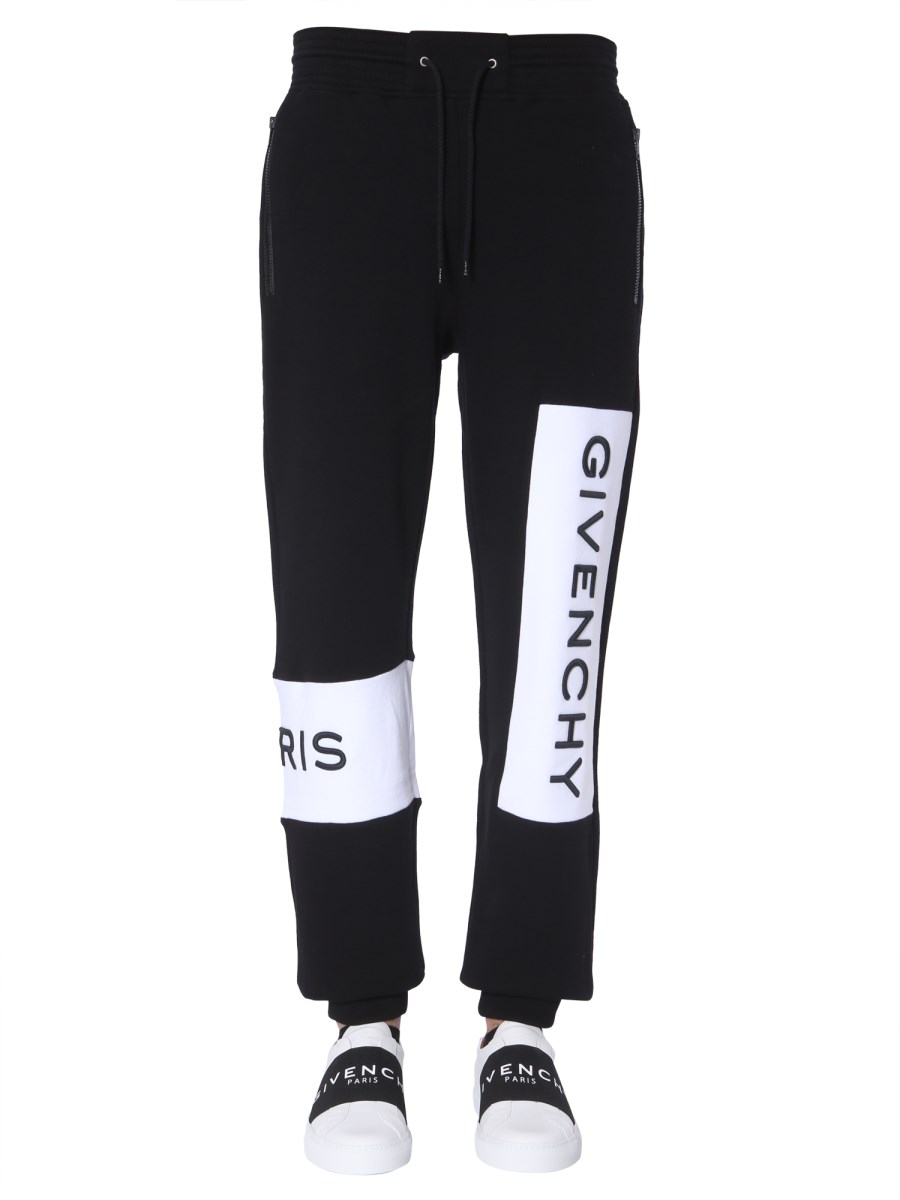 Givenchy Givenchy Black Embroidered Joggers - Buy Givenchy Online