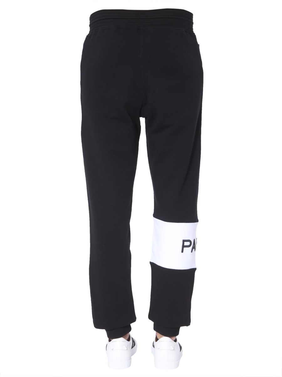 GIVENCHY - COTTON FLEECE JOGGING PANTS WITH EMBROIDERED LOGO - Eleonora  Bonucci