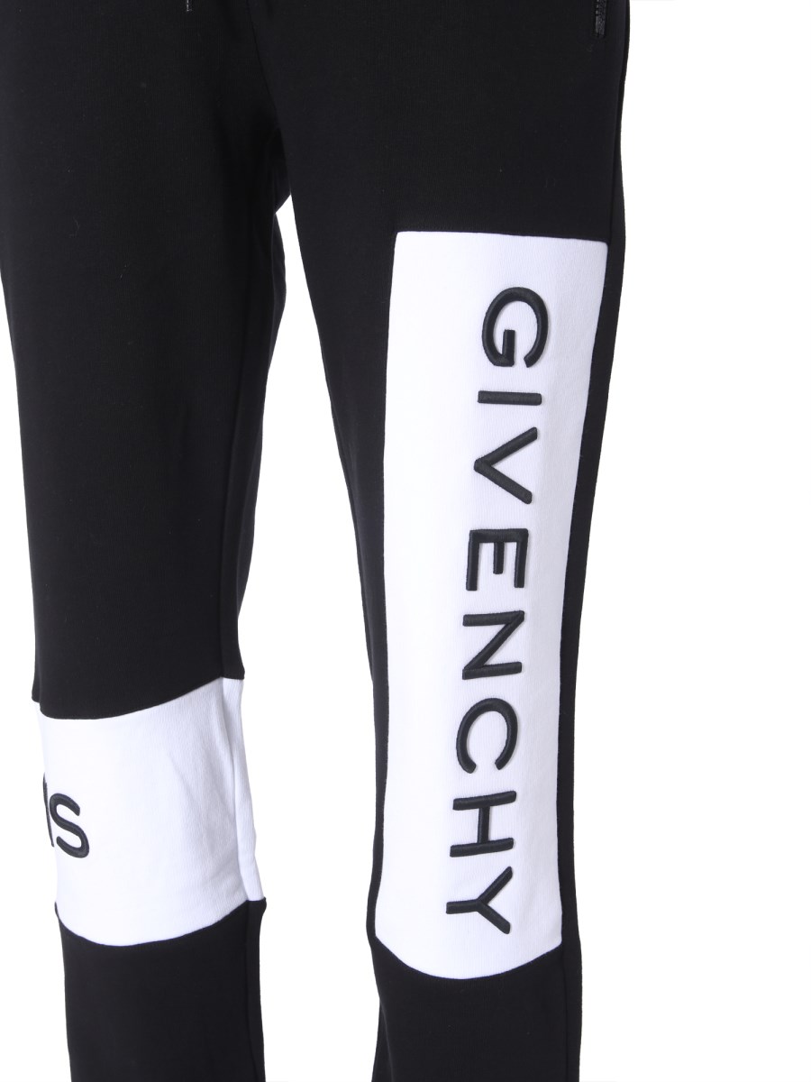 Givenchy Logo Printed Elastic Waist Jogging Pants – Cettire