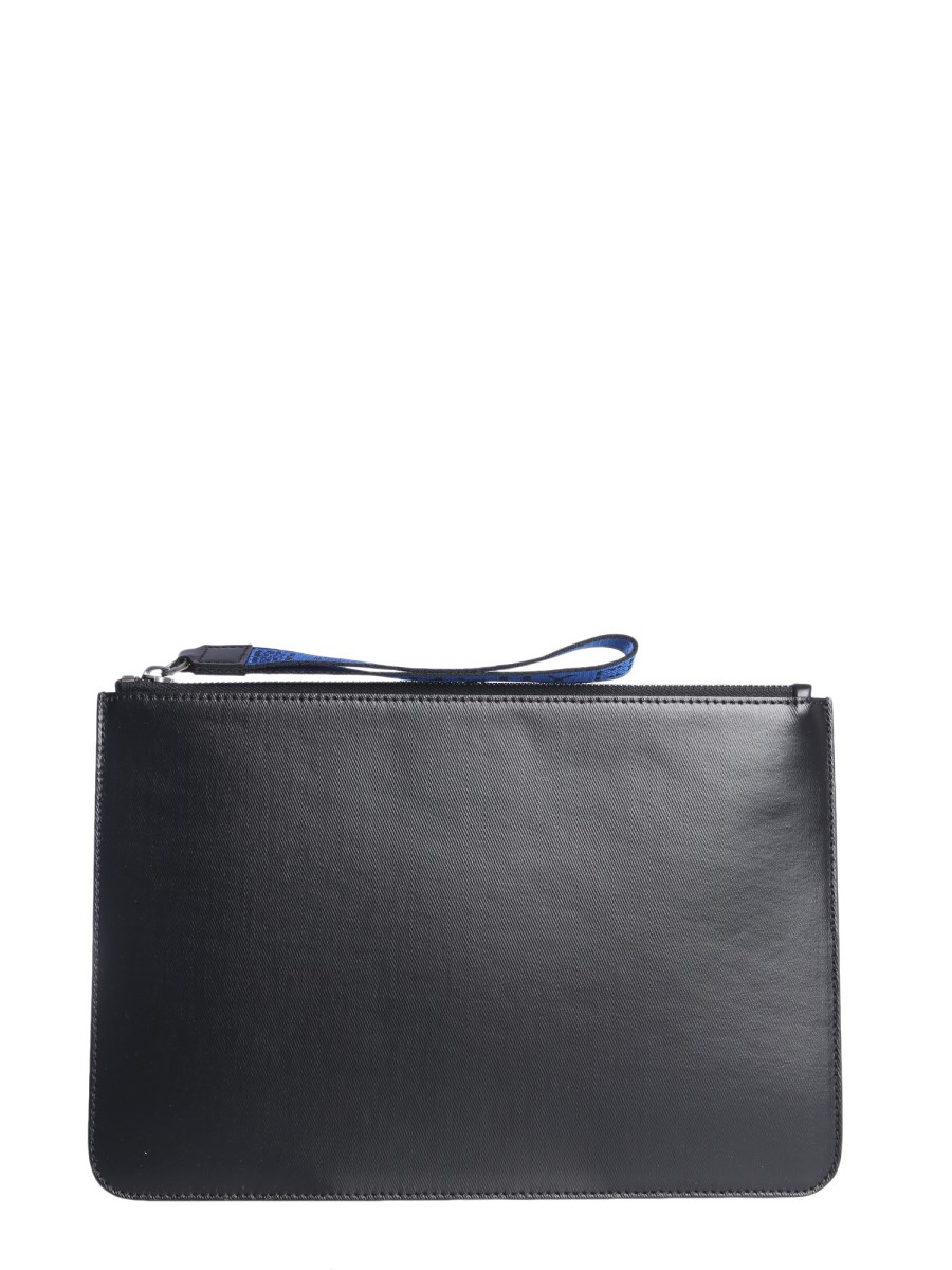 POCHETTE COVERI Borsello con Cinturino Uomo Borsa a Mano da Polso in