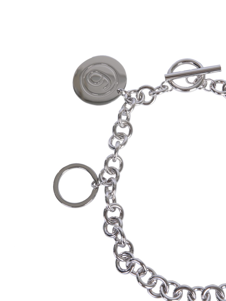 MM6 MAISON MARGIELA - CHAIN BRASS AND STEEL NECKLACE MM6 MAISON MARGIELA - CHAIN BRASS AND STEEL NECKLACE