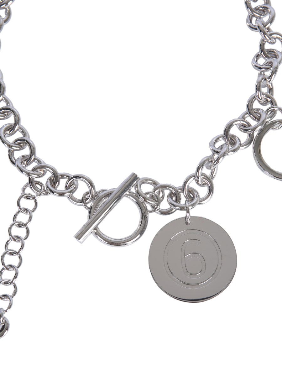 MM6 MAISON MARGIELA - CHAIN BRASS AND STEEL NECKLACE MM6 MAISON MARGIELA - CHAIN BRASS AND STEEL NECKLACE