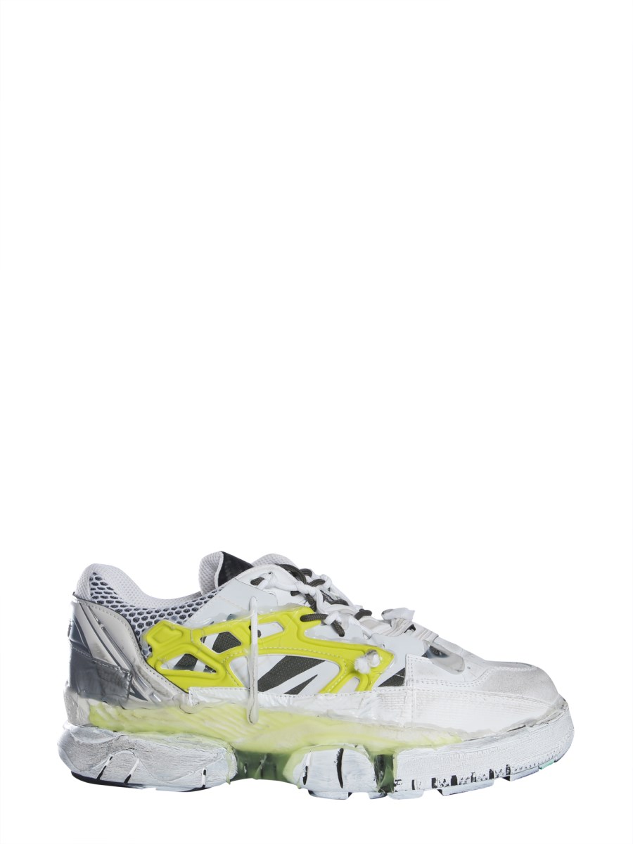 MAISON MARGIELA FUSION LOW SNEAKER IN LEATHER Eleonora Bonucci