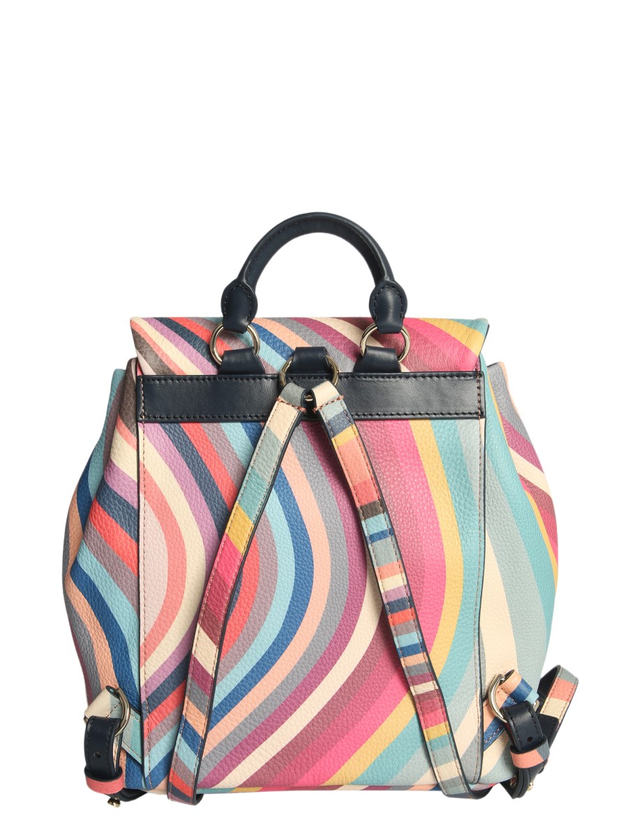 PAUL SMITH SWIRL BACKPACK IN LEATHER Eleonora Bonucci