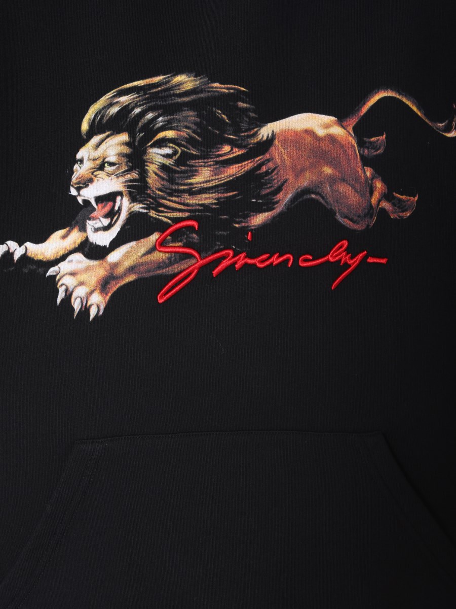 Givenchy lion sweatshirt best sale