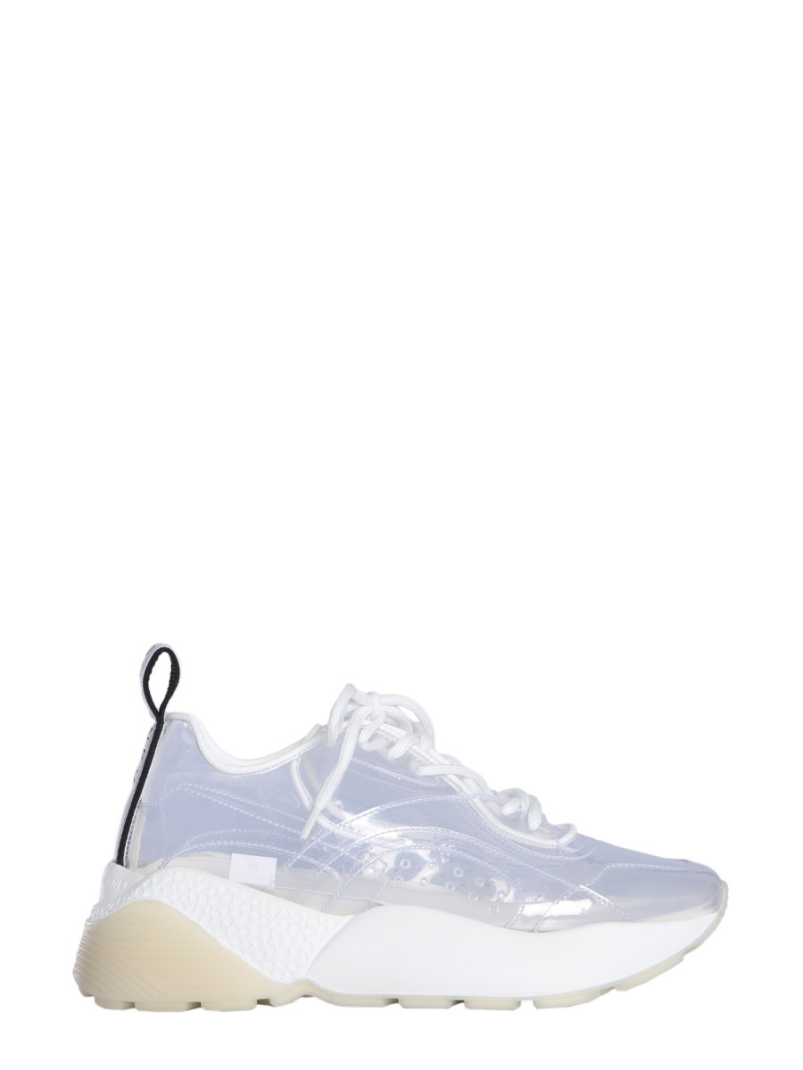 Stella mccartney 2025 transparent sneakers