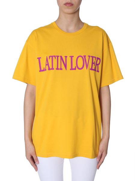 Alberta Ferretti "latin Cotton Oversized T-shirt - Eleonora