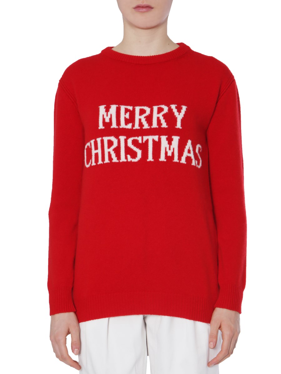 Felpa Donna Merry Christmas ASTANFY - Albero Di Natale Leopardato, Maniche Lunghe, Leggera, Taglie Forti (fino A XXL), Nero
