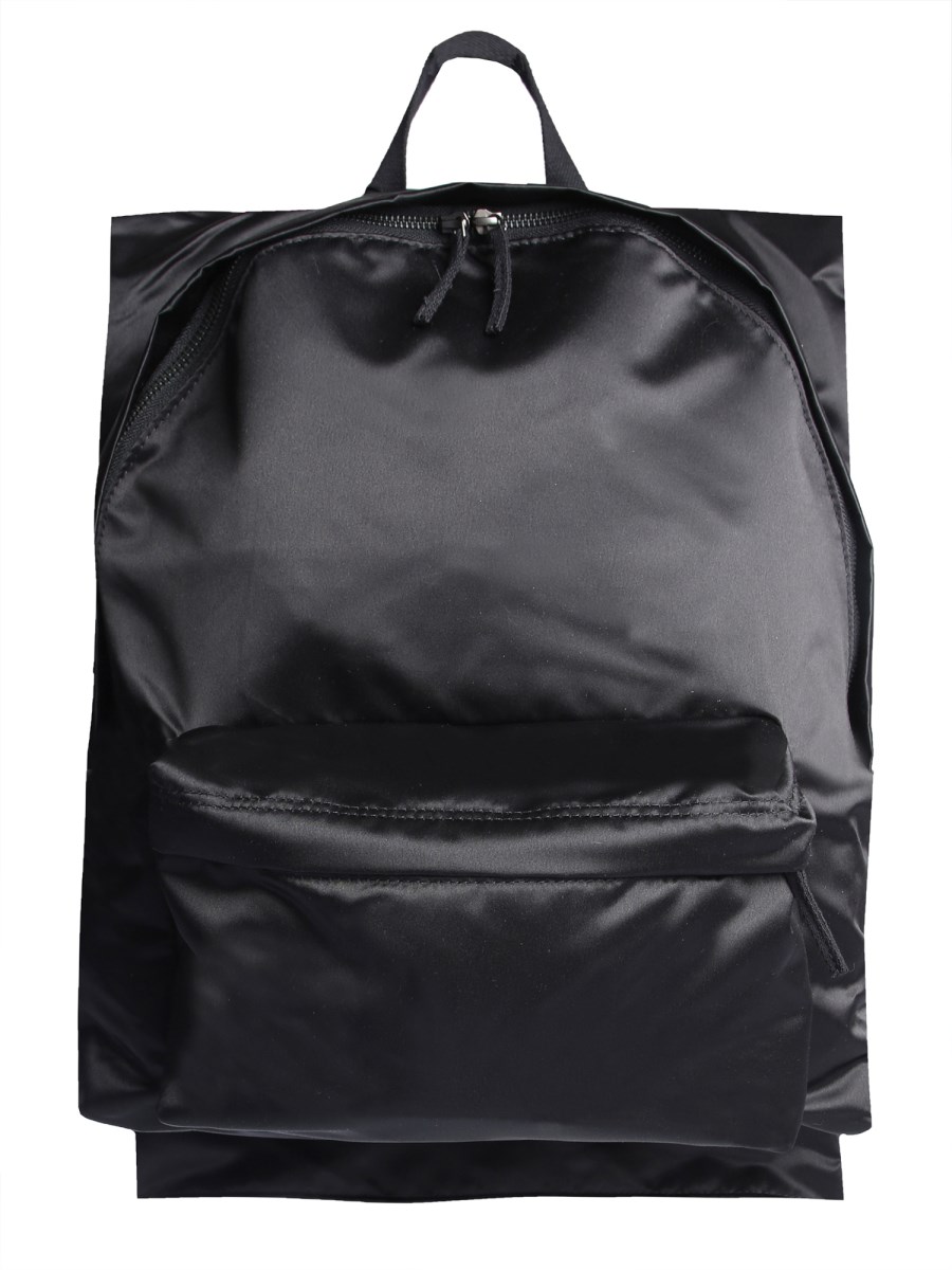 EASTPAK X RAF SIMONS - ZAINO OVERSIZE PADDED PAK'R IN RASO