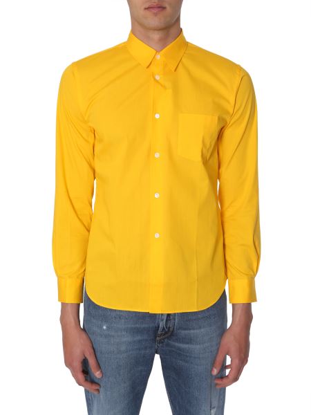 comme des garcons shirt yellow