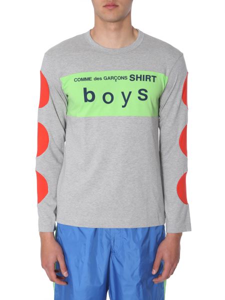 cdg shirt boys