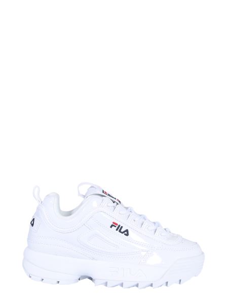 fila disruptor glossy black