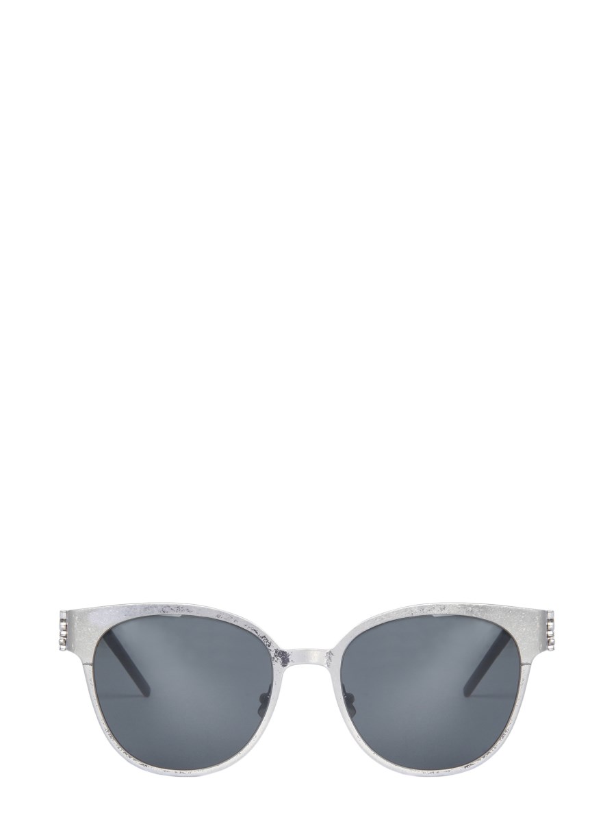 SAINT LAURENT - SLM42 METAL SUNGLASSES - Eleonora Bonucci