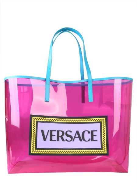 versace clear bag