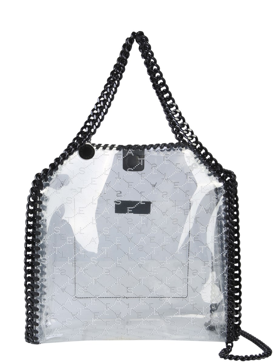 STELLA McCARTNEY MINI FALABELLA PVC TOTE BAG Eleonora Bonucci