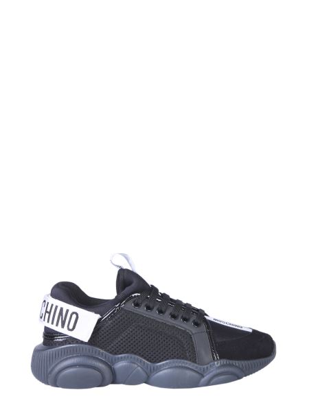 moschino teddy run low top sneakers