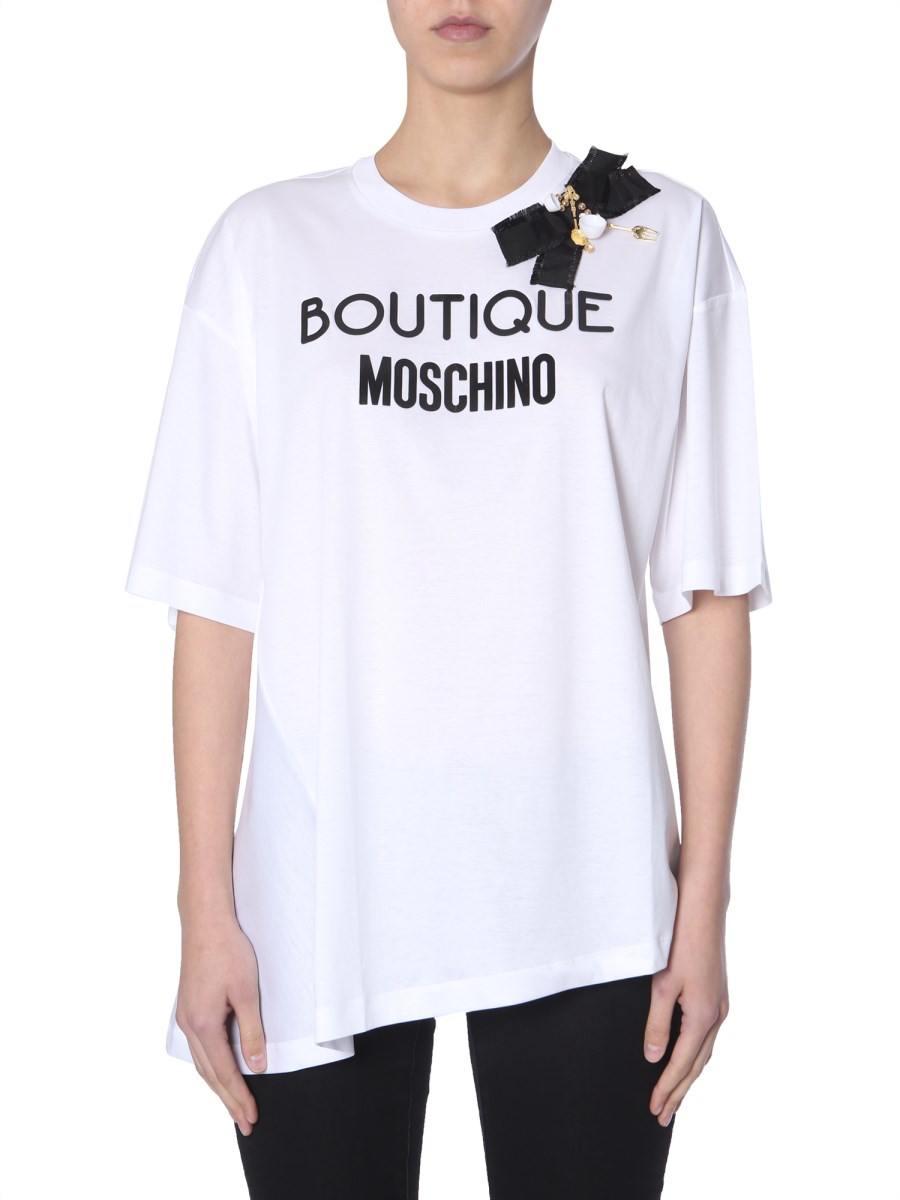 Oversized moschino discount t shirt